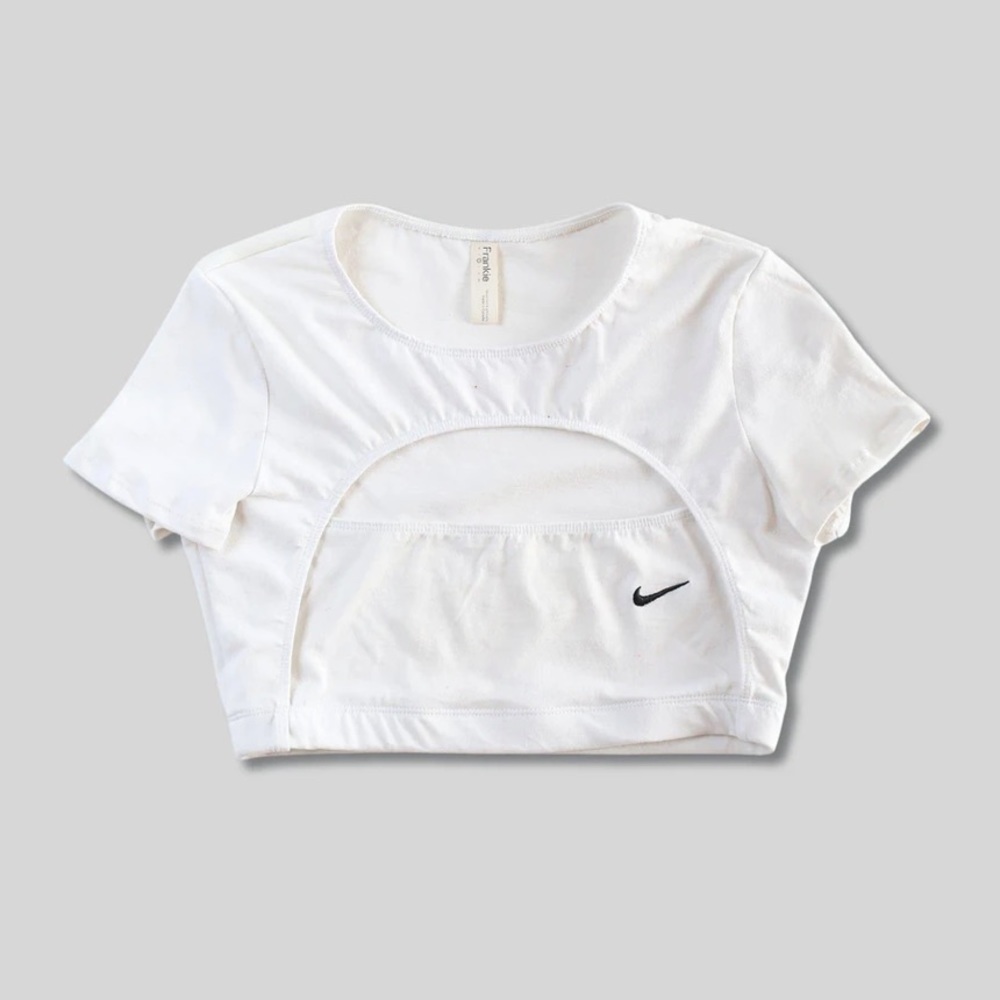 Frankie Collective Reworked Nike Crop Top